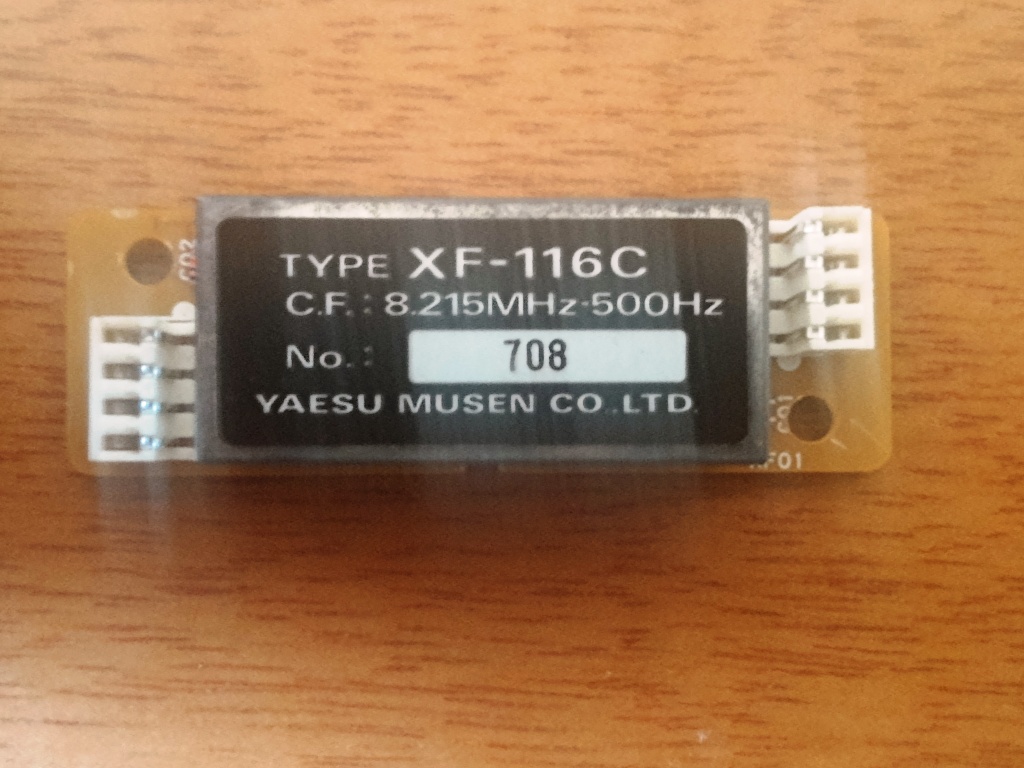 Filtro CW Yaesu XF-116C 500hz | RADIOTROCA